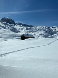 Gjaid-Alm 1738m am Dachstein-Krippenstein en invierno