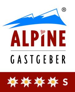 ein Bild des alpinen Kassserler-Logos in der Unterkunft Haus Larcher Appartment in Sankt Leonhard im Pitztal