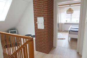 Postel nebo postele na pokoji v ubytování Pension Zur Rose