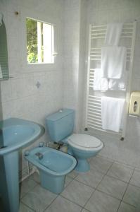 Koupelna v ubytování Hôtel Céleste