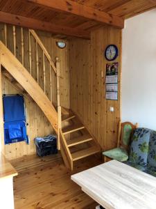 Postel nebo postele na pokoji v ubytování Apartamenty pod dębem