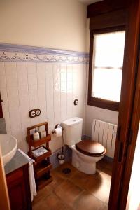 Koupelna v ubytování Casa Rural La Tayuela