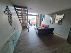 พื้นที่นั่งเล่นของ Casa Arandas Hotel - Suits