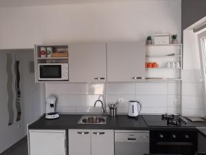Кухня или мини-кухня в Apartment "MANNA
