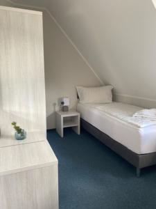 Cama o camas de una habitación en Haus Meeresgruß