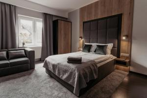 Postel nebo postele na pokoji v ubytování NOVA Apartamenty&Pokoje