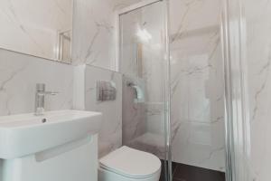 Koupelna v ubytování NOVA Apartamenty&Pokoje