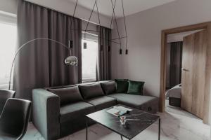 Posezení v ubytování NOVA Apartamenty&Pokoje