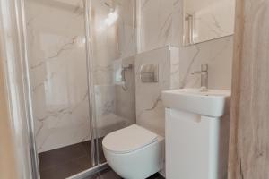 Koupelna v ubytování NOVA Apartamenty&Pokoje