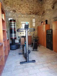 Posilňovňa alebo fitness centrum v ubytovaní Podere I Casaloni - La casa nel bosco