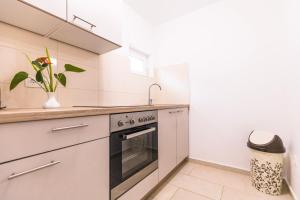 Kuchyň nebo kuchyňský kout v ubytování House Moro
