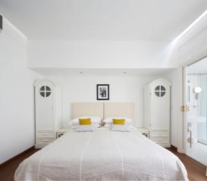 Säng eller sängar i ett rum på Casa Di Capri