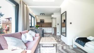 Posedenie v ubytovaní Apartamenty Gdansk EU- Apartamenty Jelitkowska 11, 200m od morza
