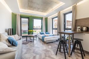 Posedenie v ubytovaní Apartamenty Gdansk EU- Apartamenty Jelitkowska 11, 200m od morza