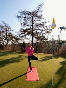 Golf pri hoteli alebo okolí