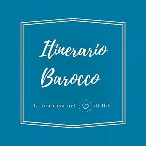 una etiqueta para un barrio con las palabras inferno barrio en Itinerario Barocco en Ragusa