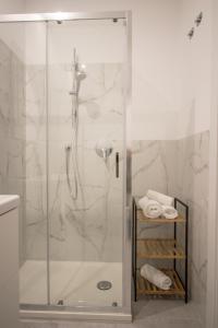 Kúpeľňa v ubytovaní Casanica-Taormina