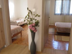 Posteľ alebo postele v izbe v ubytovaní Apartments Amfa