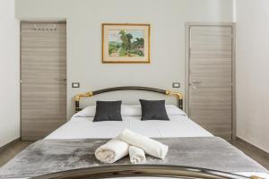 Llit o llits en una habitació de Villetta Belvedere