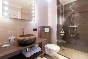Koupelna v ubytování Hotel Torenhof
