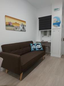 TV a/nebo společenská místnost v ubytování Aurora