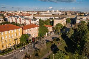 Nespecifikovaný výhled na destinaci Zadar nebo výhled na město při pohledu z apartmánu