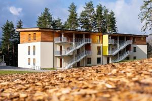 Budova, kde se apartmán nachází