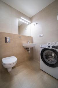 Koupelna v ubytování Apartmán Lipnoport