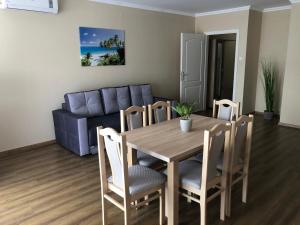 Posezení v ubytování Alina apartmanok