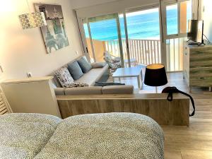 Posezení v ubytování Apartamento entre dos mares