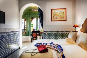 Coin salon dans l'établissement Palais Faraj Suites & Spa