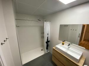 Koupelna v ubytování Vianetto Home + 34 fotografií