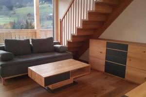 Część wypoczynkowa w obiekcie Galerie Wohnung Hechelstein / Top 106