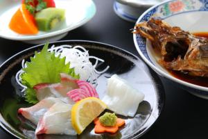 日式旅馆内部或周边提供的食物