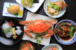 日式旅馆内部或周边提供的食物