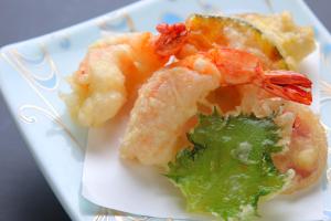 日式旅馆内部或周边提供的食物