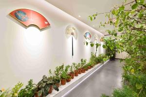 Aed väljaspool majutusasutust Xingshe Alley Courtyard Hotel Beijing Wangfujing Forbidden City Branch - Breakfast included & English speaking reception & Free WiFi and Laundry room & Hutong Culture & Cat-keeping & Flower-growing Terrace & One day tour service & Free coffee