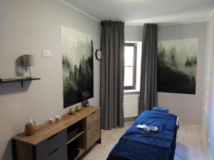 Posteľ alebo postele v izbe v ubytovaní Karpacki & SPA - blisko wyciągu, Restauracja, Sala Zabaw, Bar 24h