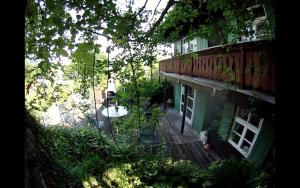 Zahrada ubytování Schatzl Hütte