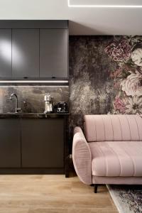 Köök või kööginurk majutusasutuses Jacuzzi Apartment Main Square