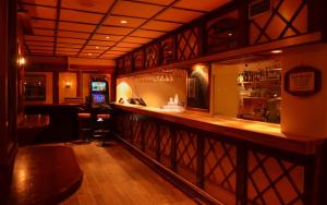 Lounge nebo bar v ubytování Hotell Gamla Staden
