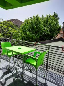 A balcony or terrace at N&A Apartment