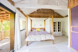 Postel nebo postele na pokoji v ubytování Drop-Inn Nature, Relax, Hike and SKATE