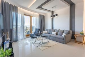 Część wypoczynkowa w obiekcie Ambria Apartments Platan Tower