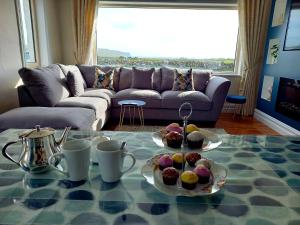 Predel za sedenje v nastanitvi Cliffs View Self Catering @ Limestone Lodge