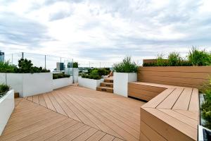 Balkón nebo terasa v ubytování LTC-Apartments Portova