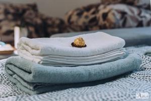 Postel nebo postele na pokoji v ubytování Relax Apartment - Ada + 37 fotografií