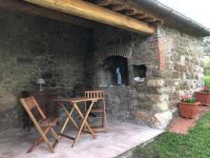 Patio nebo venkovní prostory v ubytování Podere Pruneto