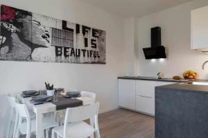 A kitchen or kitchenette at Numero 53 Tenna OSPITAR