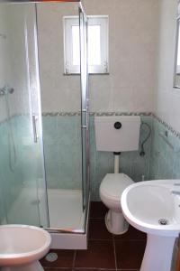 Vonios kambarys apgyvendinimo įstaigoje Casa do Rio